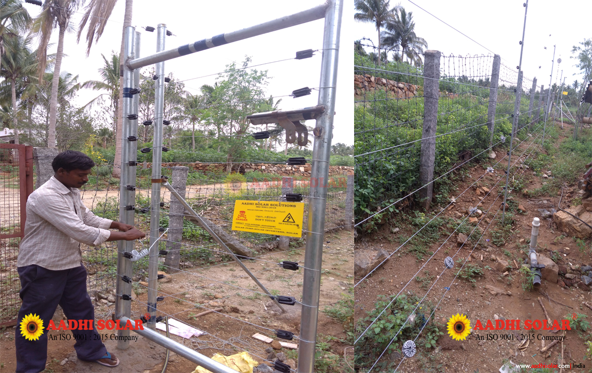 Aadhi Solar Fencing Coimbatore  | Coimbatore Solar Fencing Company